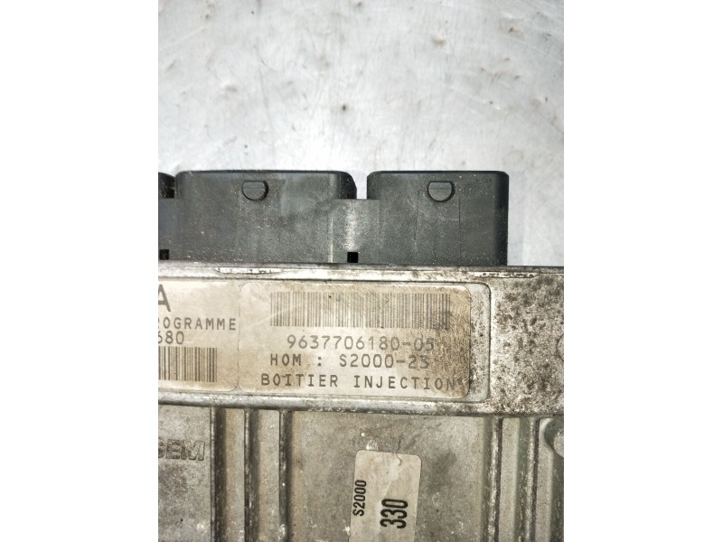 Recambio de centralita motor uce para peugeot 206 hatchback (2a/c) 1.4 i referencia OEM IAM 9637706180 S200023 1998