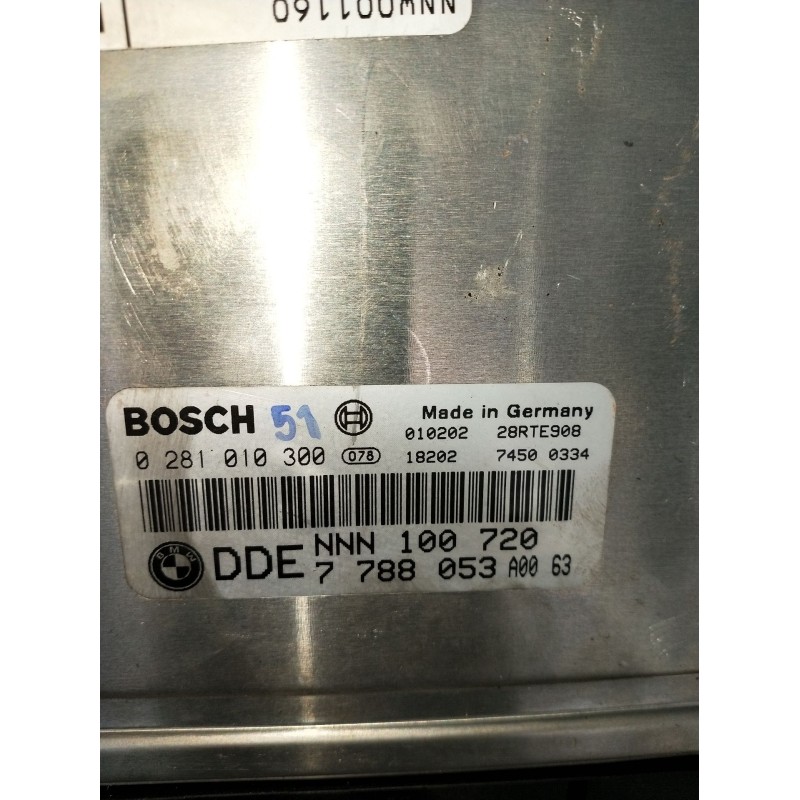 Recambio de centralita motor uce para land rover freelander i (l314) 2.0 td4 4x4 referencia OEM IAM 0281010300 7788053 28RTE908 