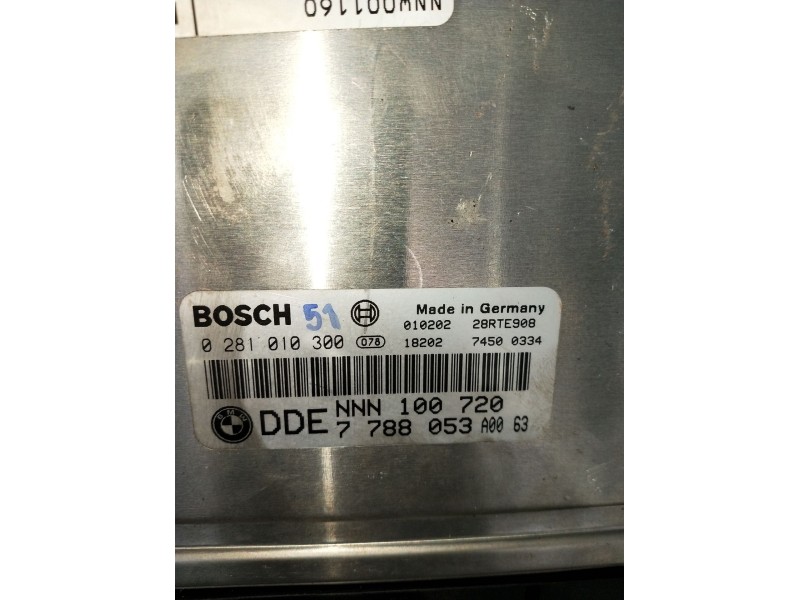 Recambio de centralita motor uce para land rover freelander i (l314) 2.0 td4 4x4 referencia OEM IAM 0281010300 7788053 28RTE908 