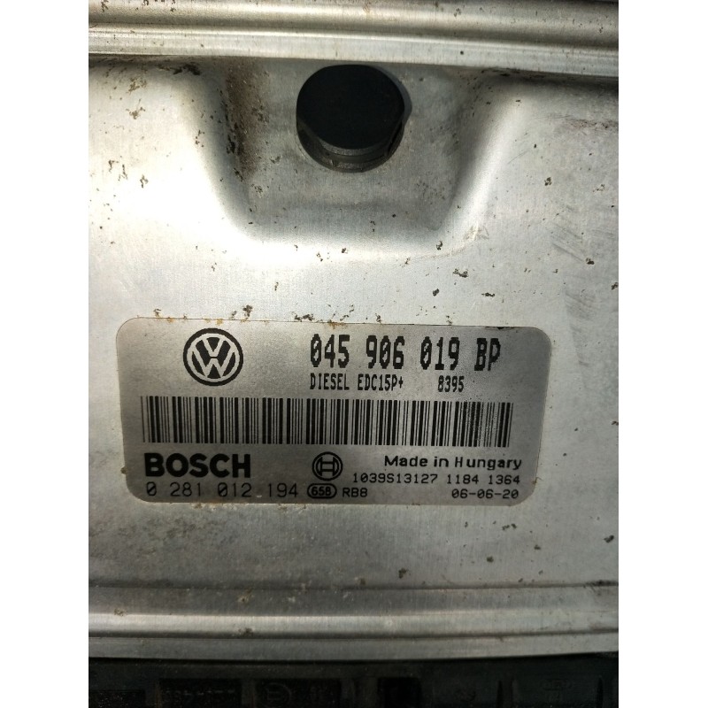 Recambio de centralita motor uce para volkswagen polo iv (9n_, 9a_) 1.4 tdi referencia OEM IAM 0281012194 045906019BP EDC15P 200