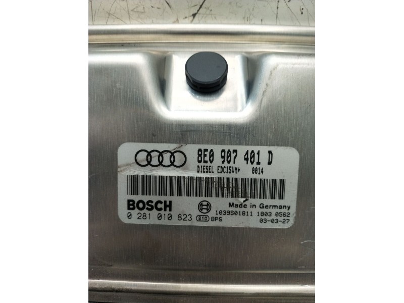 Recambio de centralita motor uce para audi a4 b6 avant (8e5) 2.5 tdi quattro referencia OEM IAM 0281010823 8E0907401D EDC15UM 20
