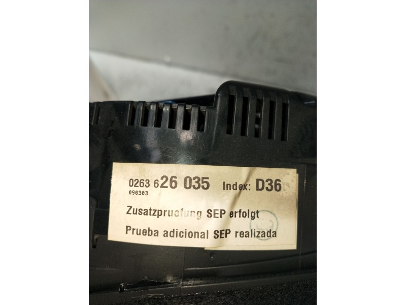 Recambio de cuadro instrumentos para audi a4 b6 avant (8e5) 2.5 tdi quattro referencia OEM IAM 0263626035  2001
