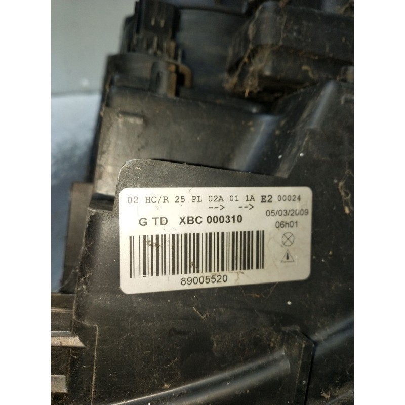 Recambio de faro izquierdo para land rover freelander i (l314) 2.0 td4 4x4 referencia OEM IAM 89005520  2001