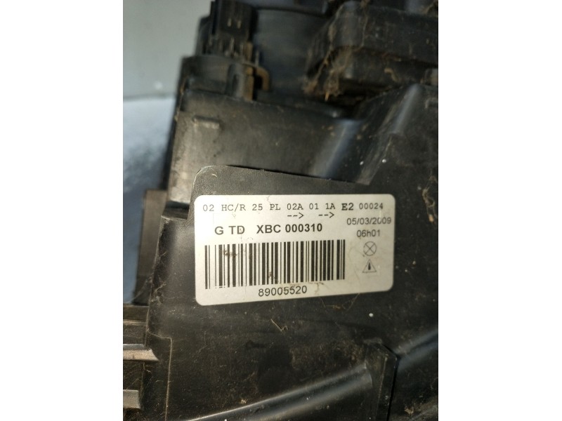 Recambio de faro izquierdo para land rover freelander i (l314) 2.0 td4 4x4 referencia OEM IAM 89005520  2001