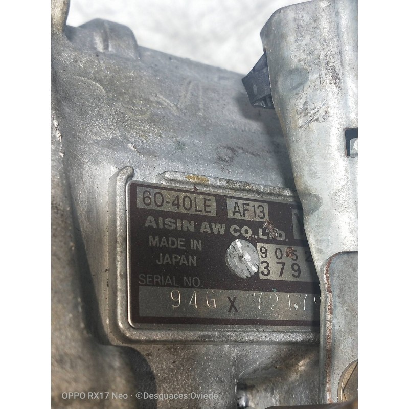 Recambio de caja cambios para opel corsa b 1.4 cat (2h6) referencia OEM IAM AF13 90522379 6040LE 94GX72179