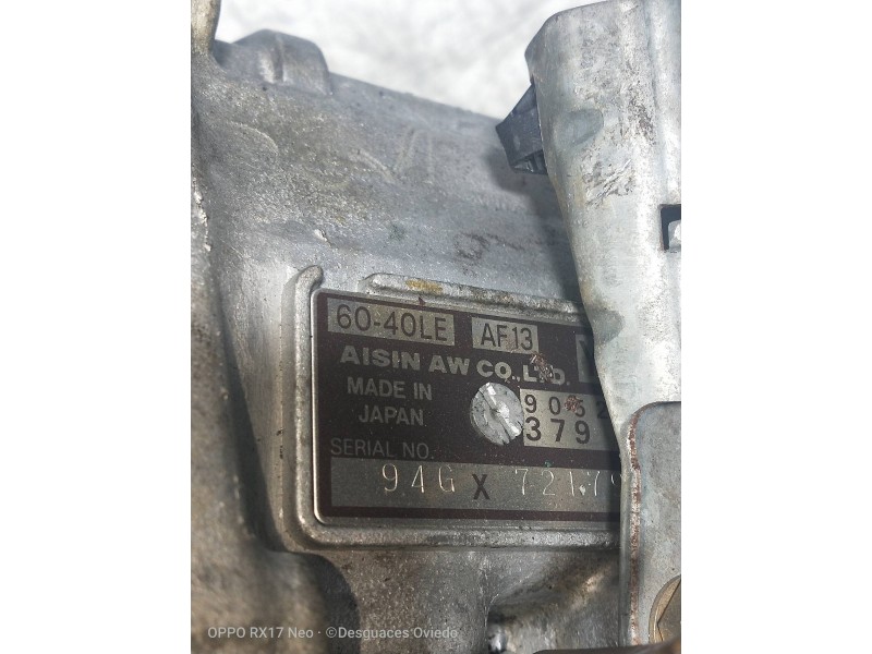 Recambio de caja cambios para opel corsa b 1.4 cat (2h6) referencia OEM IAM AF13 90522379 6040LE 94GX72179