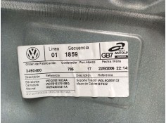 Recambio de elevalunas delantero derecho para volkswagen polo iv (9n_, 9a_) 1.4 tdi referencia OEM IAM 3450480 3P 2005 2