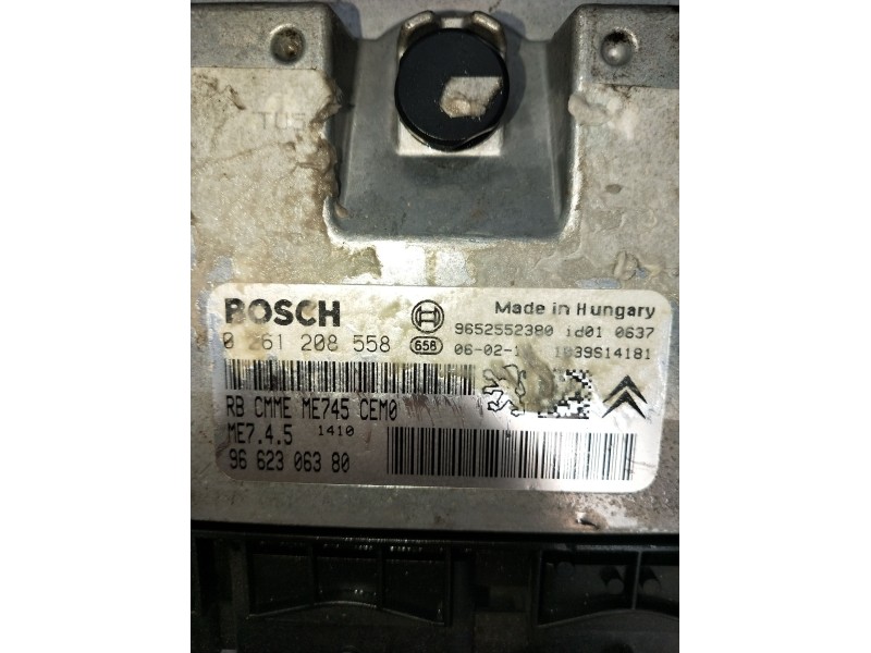 Recambio de centralita motor uce para peugeot 307 (3a/c) 1.6 16v referencia OEM IAM 0261208558 9662306380 1039S14181 2005
