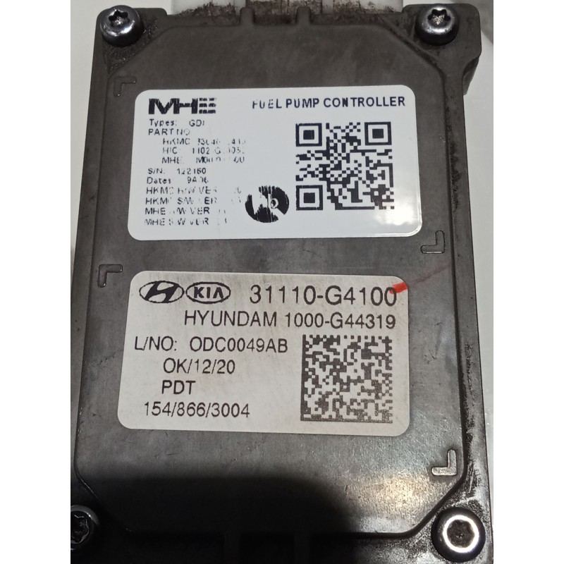 Recambio de bomba combustible para hyundai i30 (pde, pd, pden) 1.0 t-gdi referencia OEM IAM 31110G4100 1000G44319 