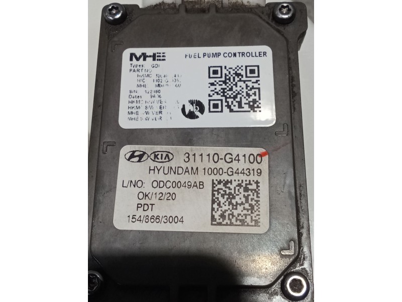 Recambio de bomba combustible para hyundai i30 (pde, pd, pden) 1.0 t-gdi referencia OEM IAM 31110G4100 1000G44319 