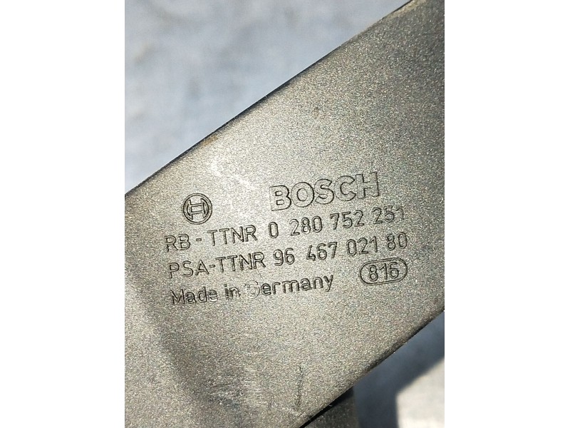 Recambio de potenciometro pedal para peugeot 307 (3a/c) 1.6 16v referencia OEM IAM 0280752251 9646702180 2005