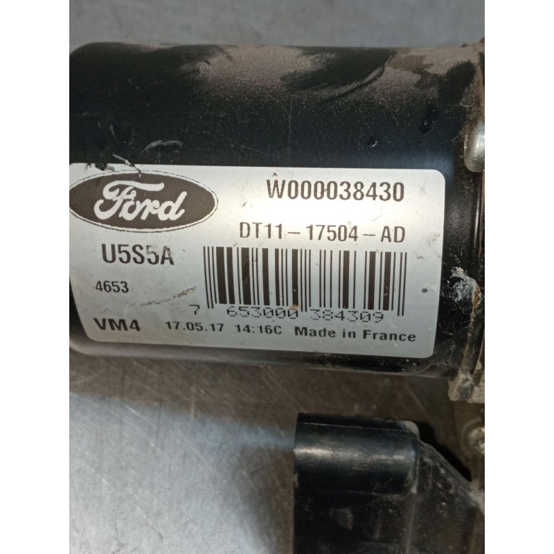 Recambio de motor limpia delantero para ford transit connect v408 furgoneta/monovolumen 1.5 tdci referencia OEM IAM DT1117504AD 