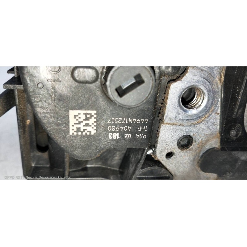 Recambio de motor cierre centralizado delantero derecho para citroen c5 berlina exclusive referencia OEM IAM 006183  