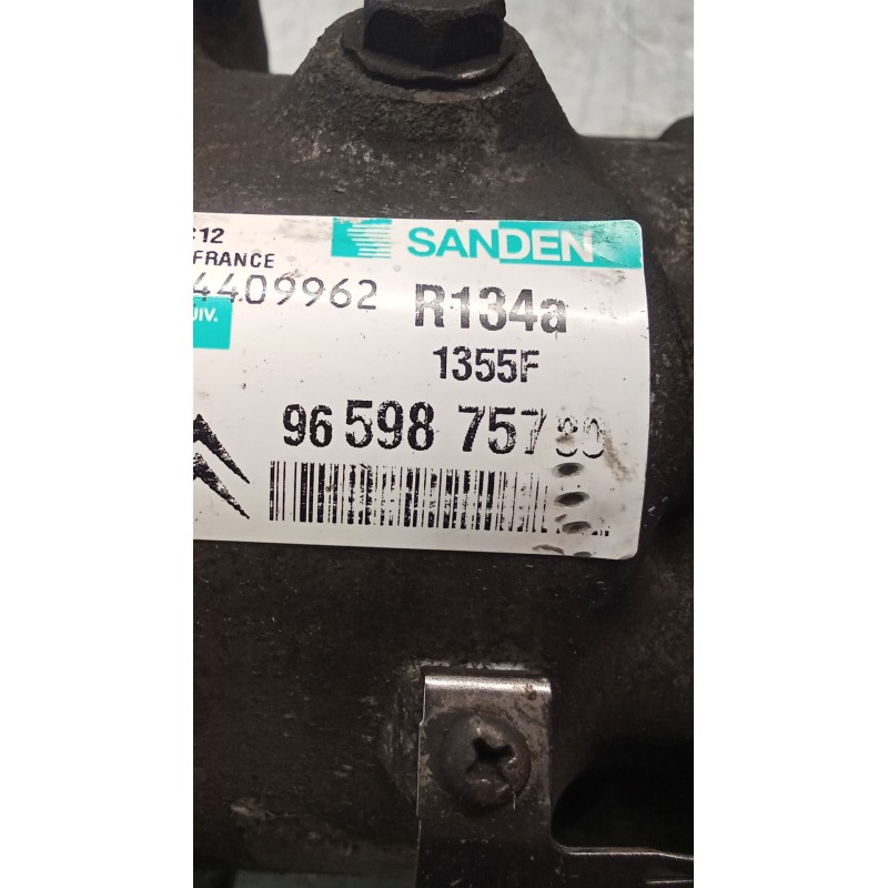 Recambio de compresor aire acondicionado para peugeot 308 i (4a_, 4c_) 1.6 hdi referencia OEM IAM 9659875780 1355F 07