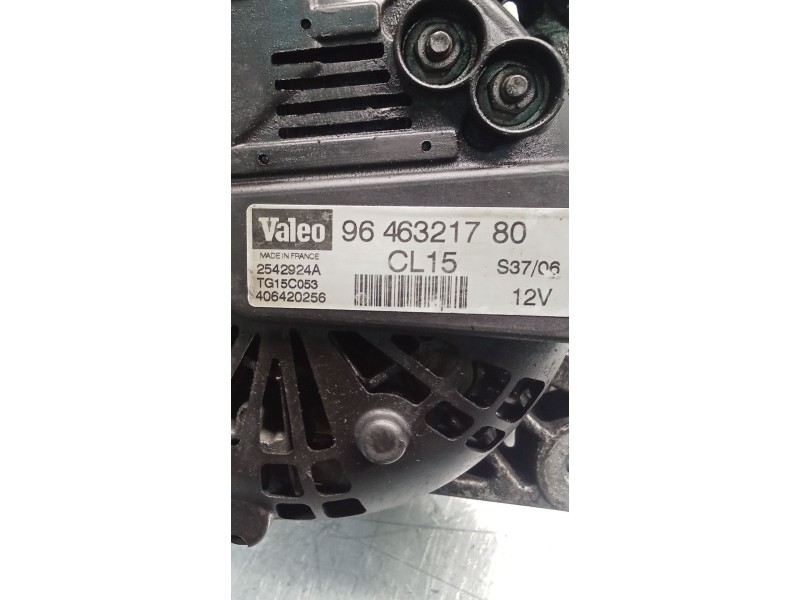 Recambio de alternador para peugeot 207/207+ (wa_, wc_) 1.6 hdi referencia OEM IAM 9646321780 2542924A TG15C053 06