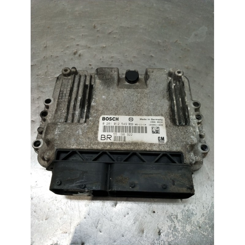 Recambio de centralita motor uce para opel zafira / zafira family b (a05) 1.9 cdti (m75) referencia OEM IAM 0281012549 1039S1163