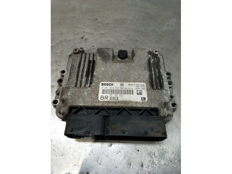 Recambio de centralita motor uce para opel zafira / zafira family b (a05) 1.9 cdti (m75) referencia OEM IAM 0281012549 1039S1163