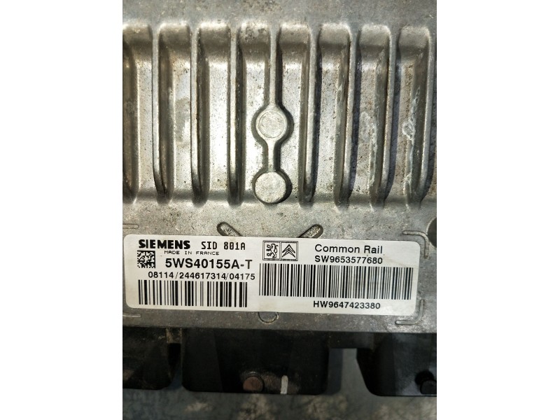 Recambio de centralita motor uce para citroën berlingo / berlingo first monospace (mf_, gjk_, gfk_) 2.0 hdi 90 (mfrhy) referenci