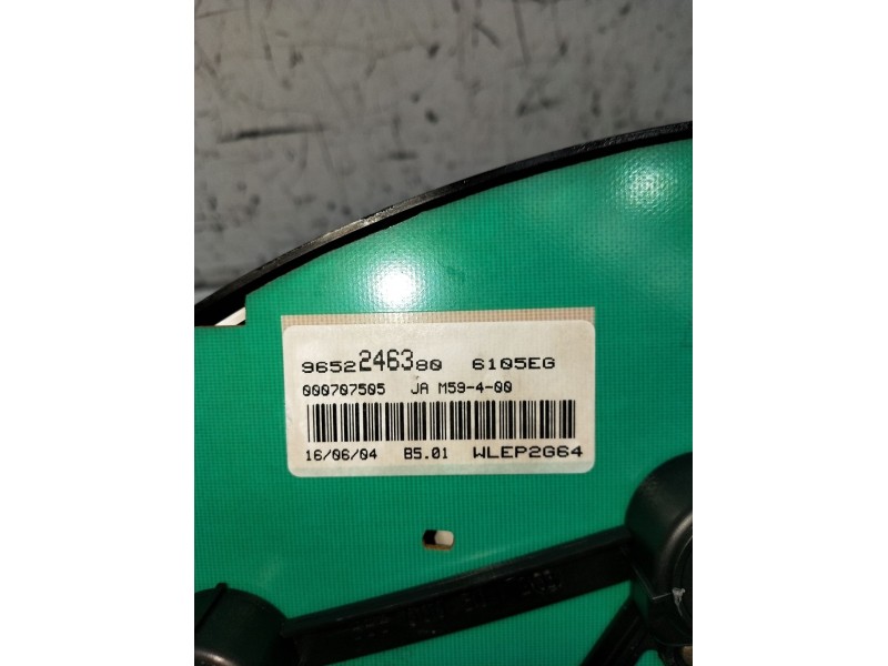 Recambio de cuadro instrumentos para citroën berlingo / berlingo first monospace (mf_, gjk_, gfk_) 2.0 hdi 90 (mfrhy) referencia