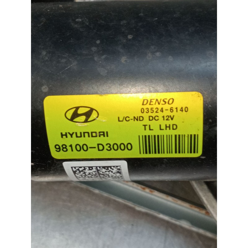 Recambio de motor limpia delantero para hyundai tucson (tl, tle) 1.6 crdi referencia OEM IAM 98100D3000 035246140 2018