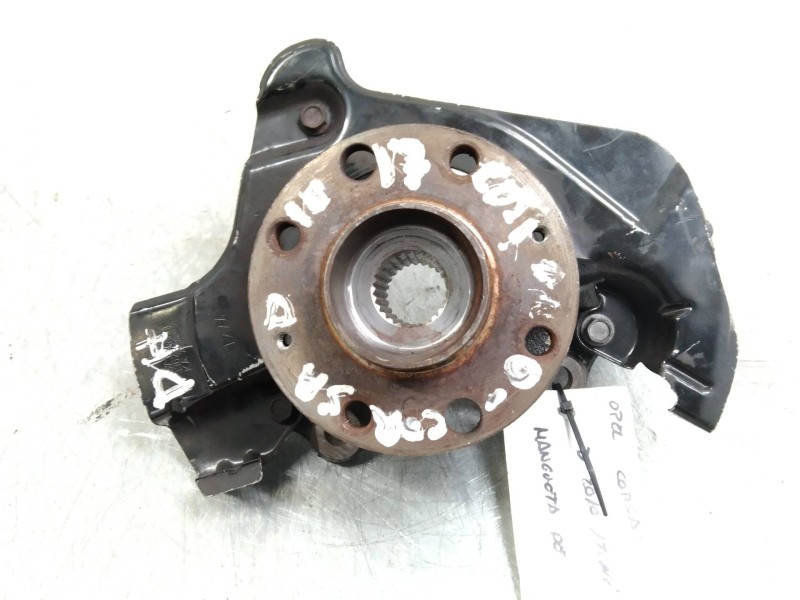 Recambio de mangueta delantera derecha para opel corsa d color edition referencia OEM IAM   