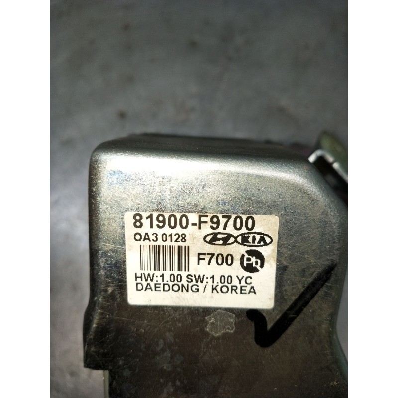 Recambio de conmutador de arranque para hyundai i30 (pde, pd, pden) 1.0 t-gdi referencia OEM IAM 81900F9700  2016