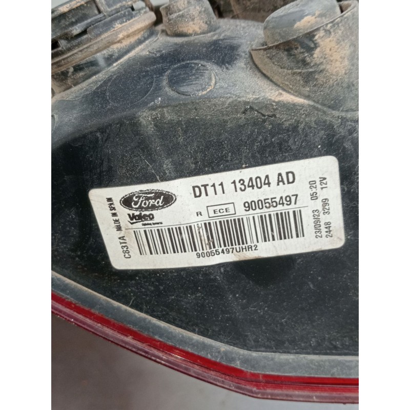 Recambio de piloto trasero derecho para ford transit connect v408 furgoneta/monovolumen 1.5 tdci referencia OEM IAM DT1113404AD 