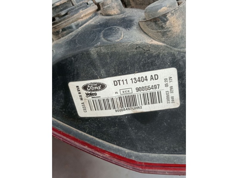 Recambio de piloto trasero derecho para ford transit connect v408 furgoneta/monovolumen 1.5 tdci referencia OEM IAM DT1113404AD 