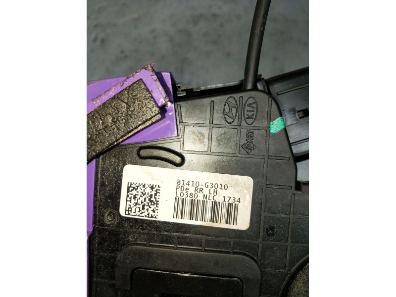 Recambio de motor cierre centralizado trasero izquierdo para hyundai i30 (pde, pd, pden) 1.0 t-gdi referencia OEM IAM 81410G3010
