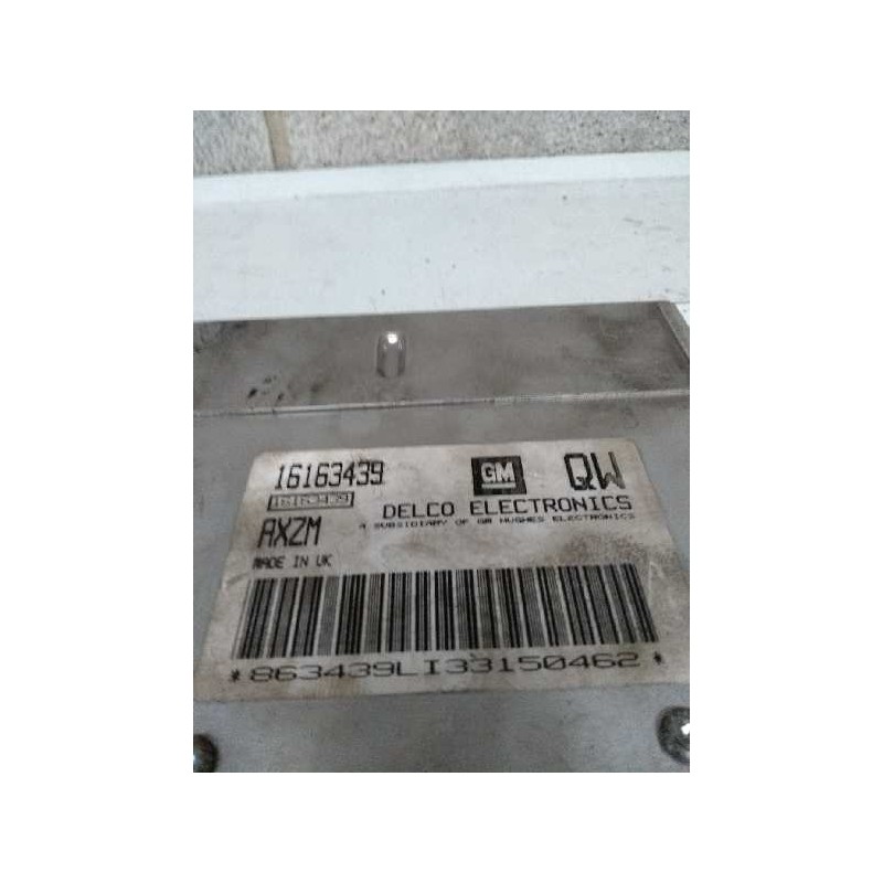 Recambio de centralita motor uce para opel corsa b 1.4 cat (2h6) referencia OEM IAM 16163439 QW AXZM