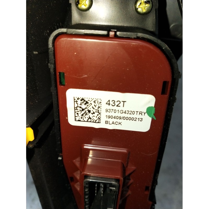 Recambio de mando multifuncion para hyundai i30 (pde, pd, pden) 1.0 t-gdi referencia OEM IAM 93701G4320TRY 190409 2016