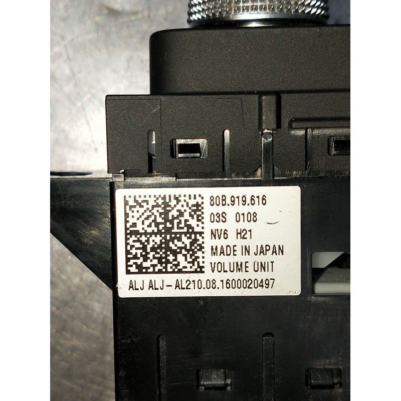 Recambio de mando multifuncion para audi q5 van (fyb, fyg) 3.0 tdi quattro referencia OEM IAM 80B919616 03S0108 2016