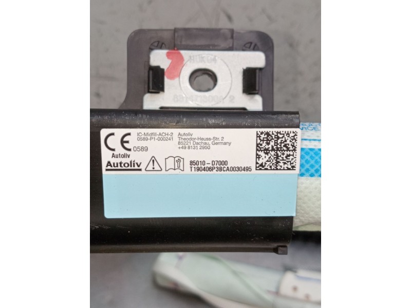 Recambio de airbag cortina delantero izquierdo para hyundai tucson (tl, tle) 1.6 crdi referencia OEM IAM 0589P1000241 85010D7000