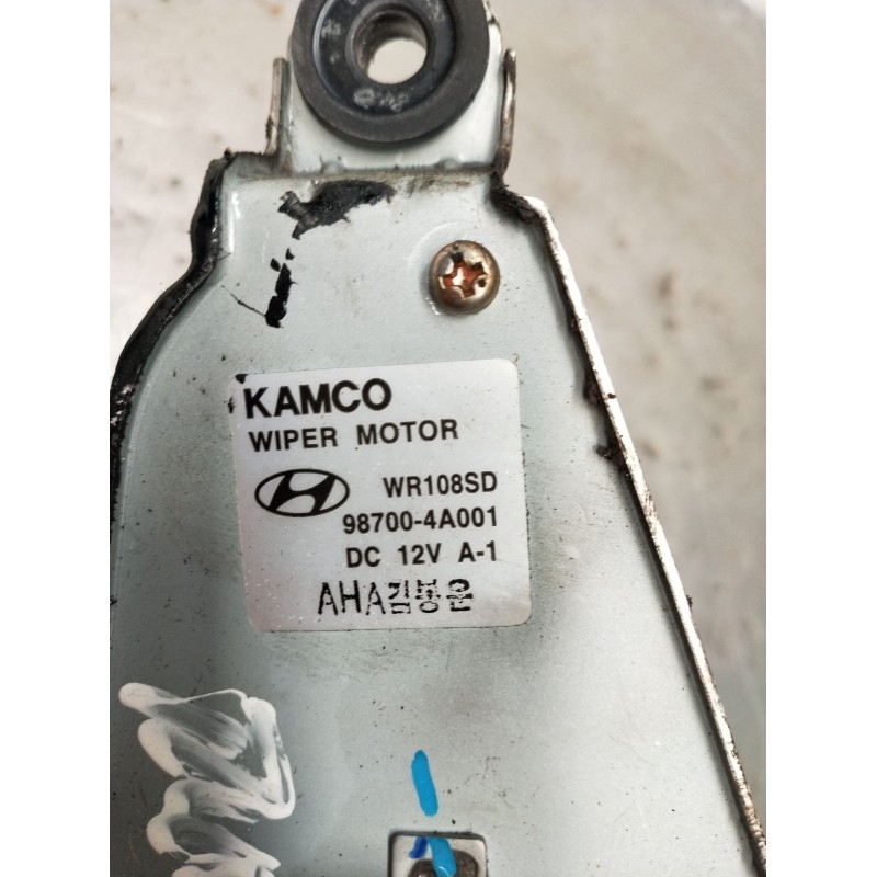 Recambio de motor limpia trasero para hyundai h-1 furgoneta (a1) 2.5 crdi referencia OEM IAM 987004A001 WR108SD 2003