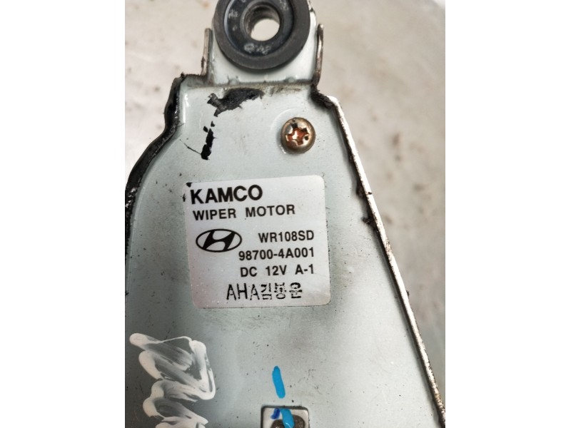 Recambio de motor limpia trasero para hyundai h-1 furgoneta (a1) 2.5 crdi referencia OEM IAM 987004A001 WR108SD 2003