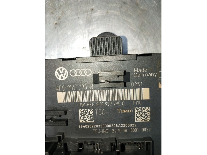 Recambio de modulo electronico para audi a4 b8 (8k2) 2.0 tdi referencia OEM IAM 8K0959795C 4F0959795N 2008