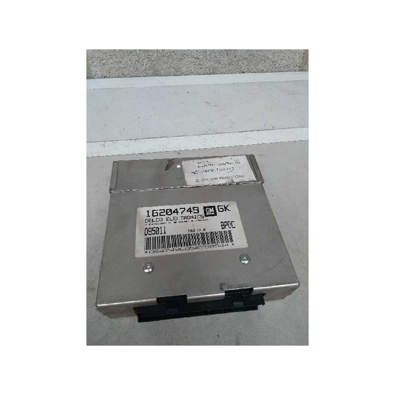 Recambio de centralita motor uce para opel corsa b 1.4 cat (2h6) referencia OEM IAM 16204749 D95011 GK BPDC