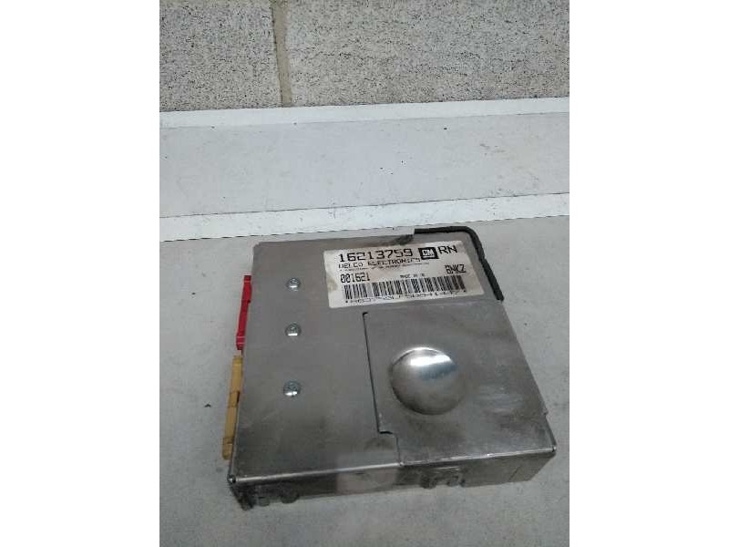 Recambio de centralita motor uce para opel tigra referencia OEM IAM 16213759 001621 RN BNKZ Recambio de centralita motor uce para opel tigra referencia OEM IAM 16213759 001621 RN BNKZ