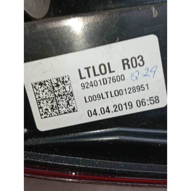 Recambio de piloto trasero izquierdo para hyundai tucson (tl, tle) 1.6 crdi referencia OEM IAM   
