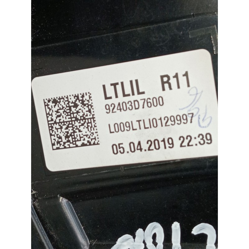 Recambio de piloto trasero izquierdo interior para hyundai tucson (tl, tle) 1.6 crdi referencia OEM IAM   