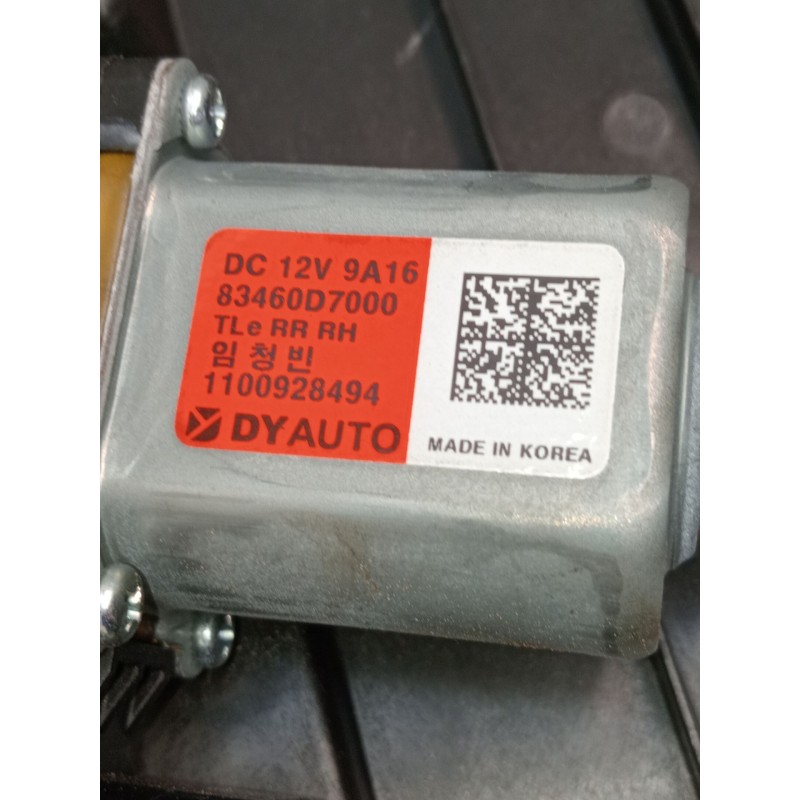 Recambio de elevalunas trasero derecho para hyundai tucson (tl, tle) 1.6 crdi referencia OEM IAM   