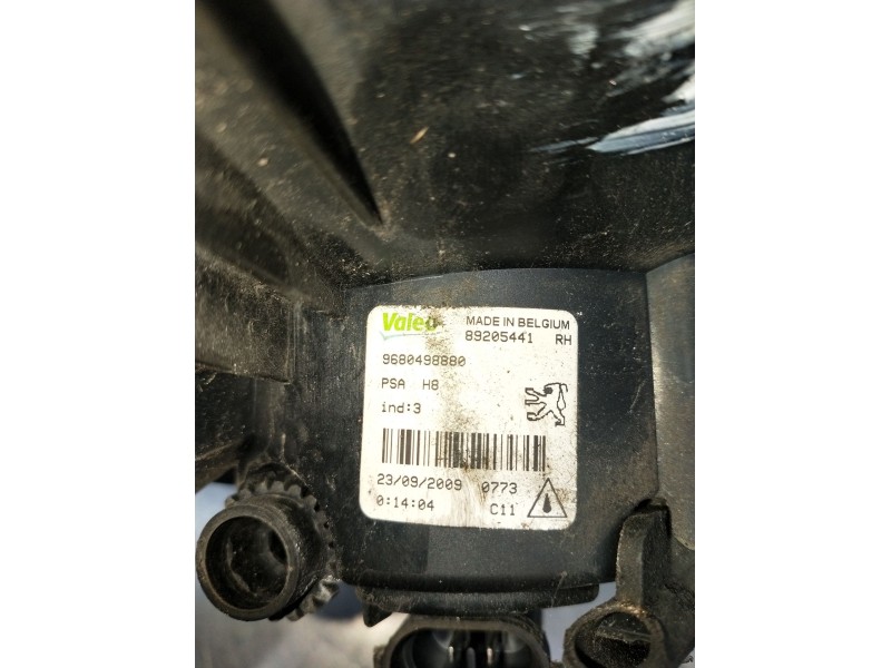 Recambio de faro antiniebla derecho para peugeot 308 i (4a_, 4c_) 1.6 hdi referencia OEM IAM 9680498880 89205441 2007