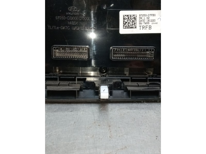 Recambio de mando calefaccion / aire acondicionado para hyundai tucson (tl, tle) 1.6 crdi referencia OEM IAM 97250D7FB0  2018