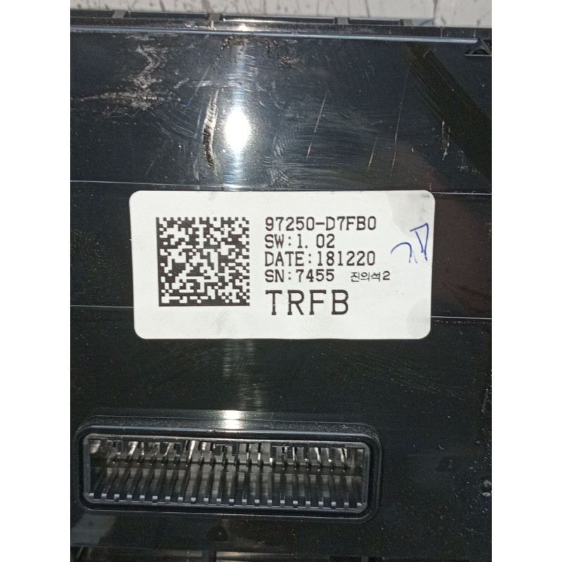 Recambio de mando calefaccion / aire acondicionado para hyundai tucson (tl, tle) 1.6 crdi referencia OEM IAM 97250D7FB0  2018