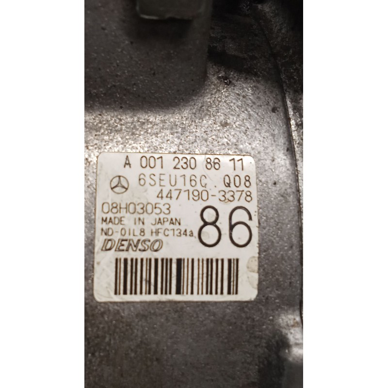 Recambio de compresor aire acondicionado para mercedes-benz cls (c219) cls 320 cdi (219.322) referencia OEM IAM A0012308611 4471
