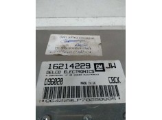 Recambio de centralita motor uce para opel astra f berlina 1.7 turbodiesel cat (x 17 dtl / 2h8) referencia OEM IAM 16214229 D960 2