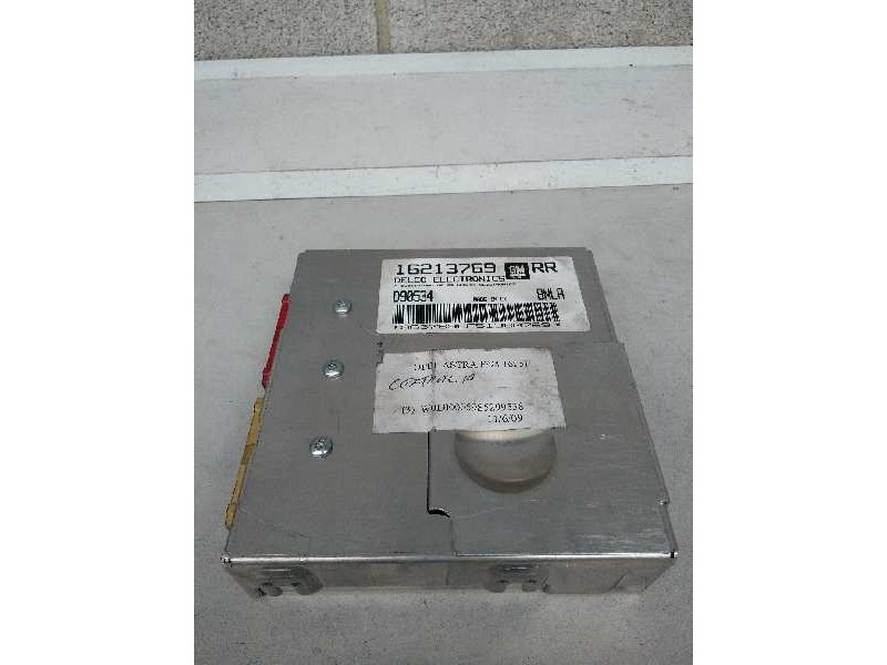Recambio de centralita motor uce para opel astra f berlina 1.6 cat referencia OEM IAM 16213769 D90534 RR BNLA