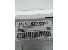 Recambio de centralita motor uce para opel tigra referencia OEM IAM 16227839 D95031 KF BRNW 2
