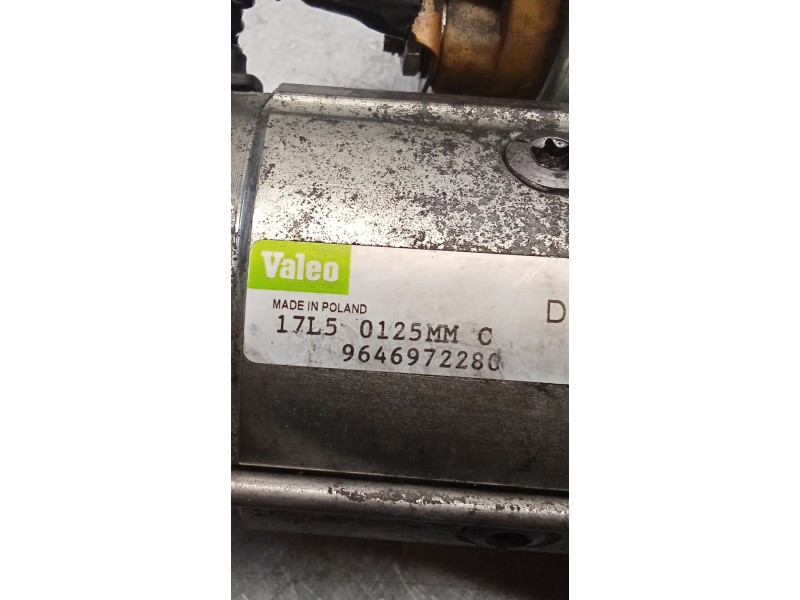 Recambio de motor arranque para peugeot 407 (6d_) 2.0 hdi 135 (6drhrh, 6drhre, 6drhrg, 6drhrj) referencia OEM IAM 9646972280  