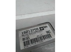 Recambio de centralita motor uce para opel tigra referencia OEM IAM 16213759 001621 RN BNKZ 2